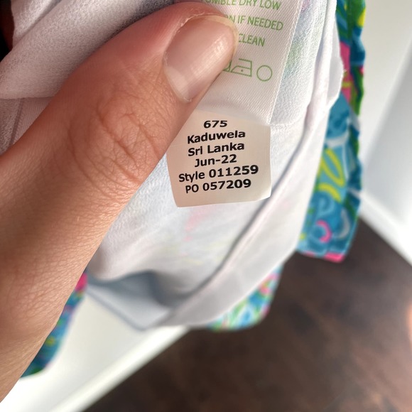 NWT Lilly Pulitzer Shannon Tiered Swing Dress in Seabreeze Blue Women's Size XS - Picture 15 of 16